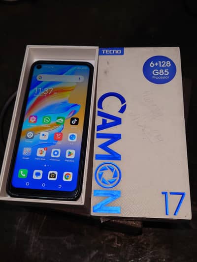 Tecno CAMON 17P 6 128  all ok pta approve he