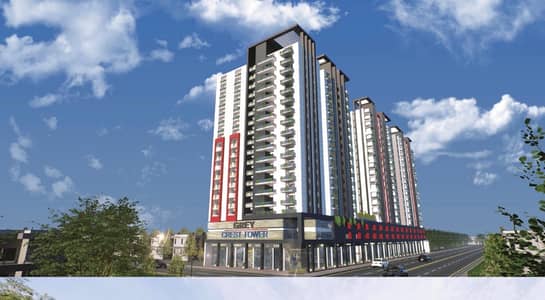2 Bed Apartment | Grey Crest Tower | Jinnah Avenue
