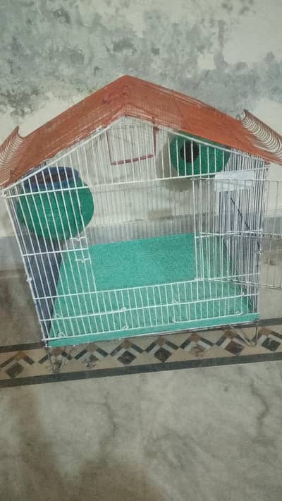 parrots cage