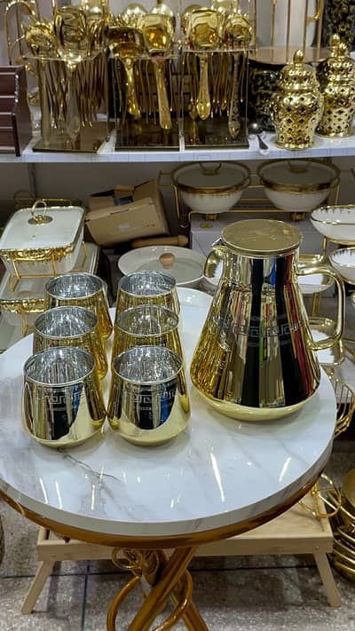 Jugs \ Water set \ jug with glass for sale \ Luxury water set