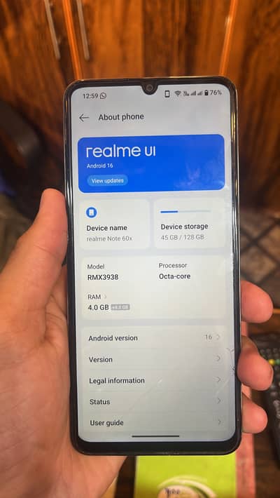 Realme Note 60