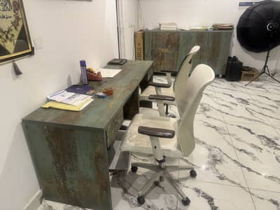 Table and chairs