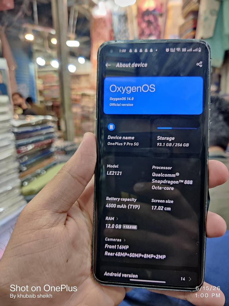 One Plus 9 Pro 2