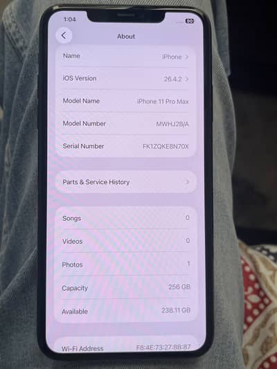 Apple iPhone 11 Pro Max Pta approved