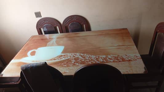 Dinning table with 6 Chairs