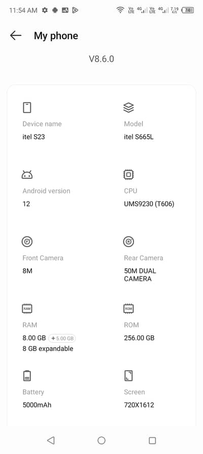 Itel S23