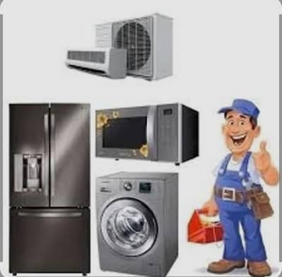 AC fridge washing machine dishwasher repairing and servicing