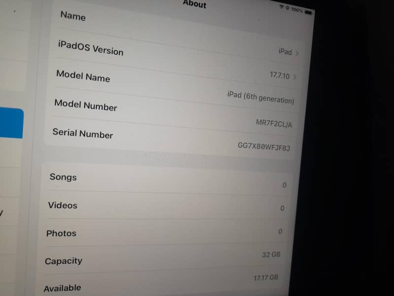 ipad 6th generation 1