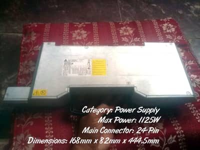 Power Supply Max Power: 1125W