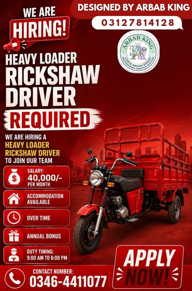 Loader Riksha Driver 0