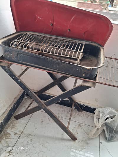 gas bbq dish