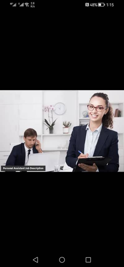 Need Female Assistant