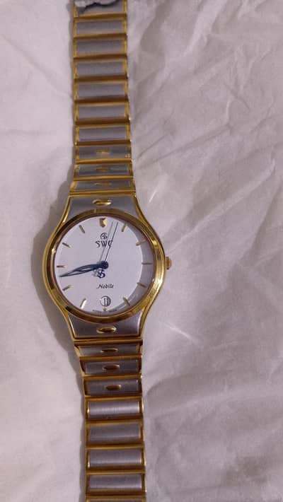 Yves saint Laurent vintage ladies watch in two tone (original)