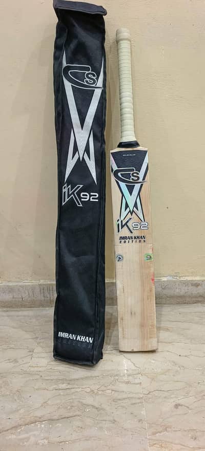CS IK (IMRAN KHAN) 92 Edition Cricket Bat Grade 1 english Willow wood