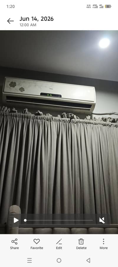 haier 1.5 ton split non invertor