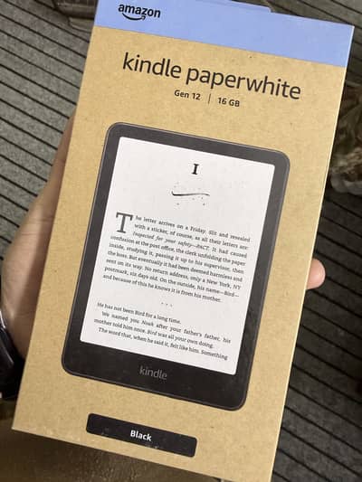 Amazon Kindle Paperwhite Gen 12 (16GB) – Brand New & Sealed – Black