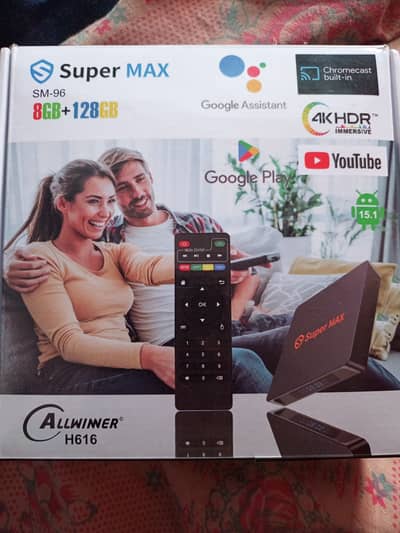 SUPER MAX ANDROID TV BOX