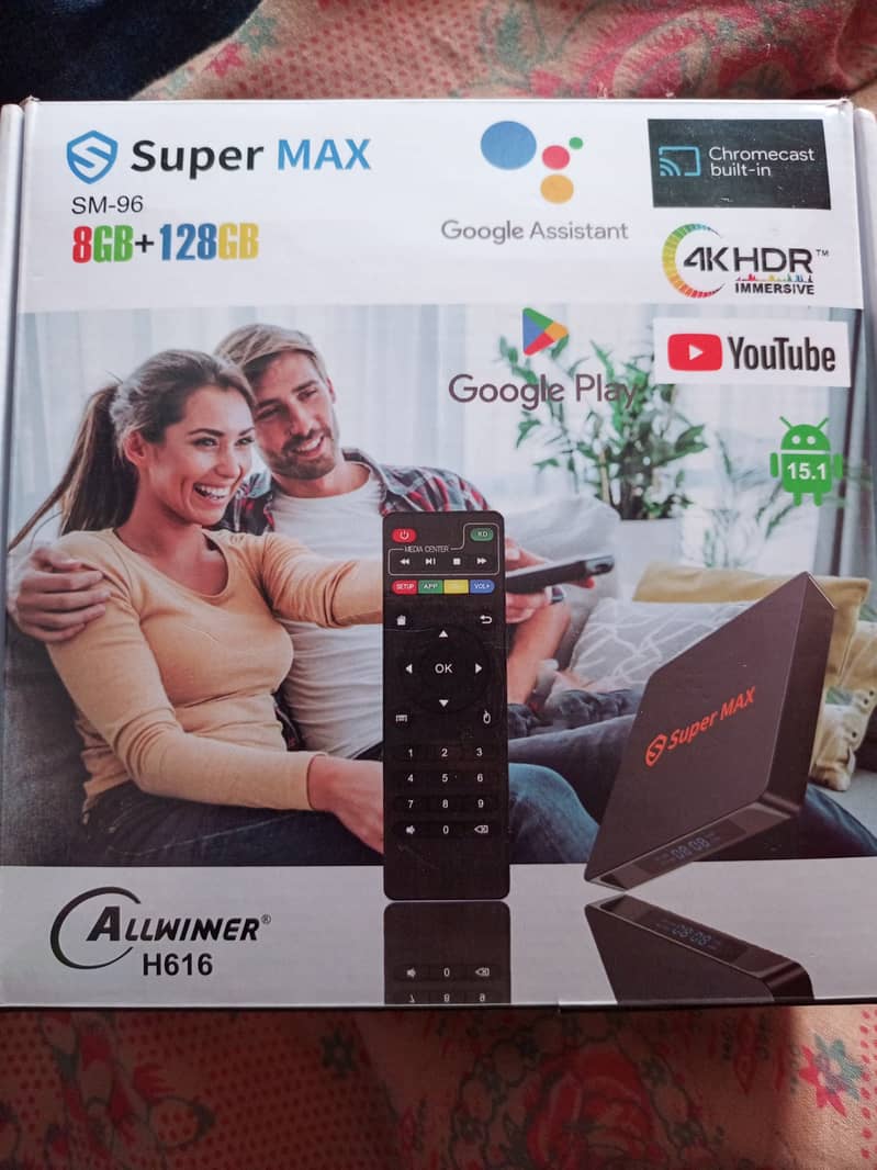 SUPER MAX ANDROID TV BOX 0