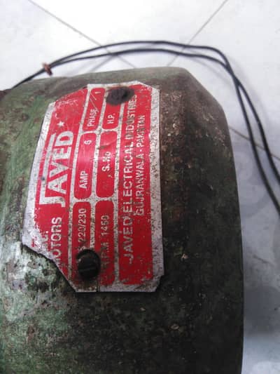 1 HP motor Javed