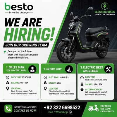 Sale man required