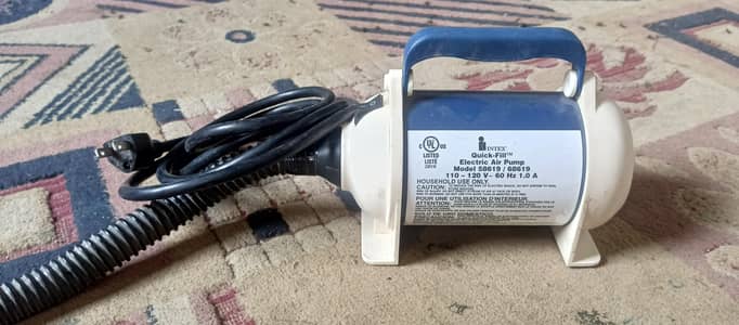 Intex Quick-Fill Electric Air Pump (Model 58619) - Perfect Condition