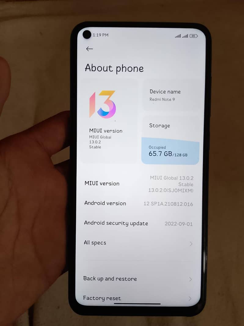 Xiaomi Redmi Note 9 4