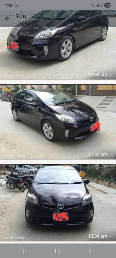 TOYOTA PRIUS MODEL 2015