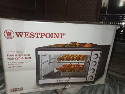 Deluxe Convection Rotisserie Oven with Kebab Grill WF-4711RKCD