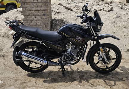 Yamaha YBR 125G 2021, slightly used fresh as new with lot of modificat