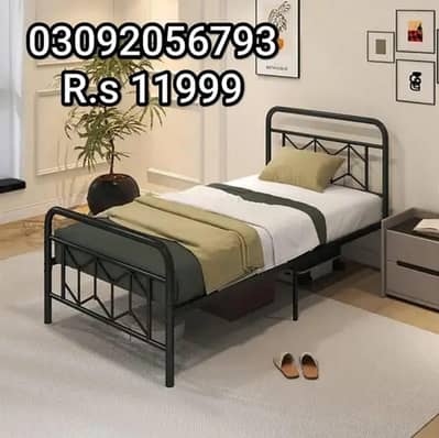 single Bed|kids bed|bed set|iron furniture|Iron Single Bed|03092056793