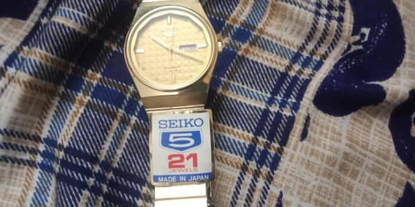 Seiko 5 21 Jewels made in japan automatic