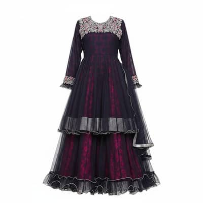 purple dress 4000