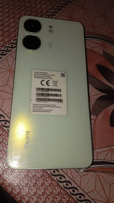 Xiaomi Redmi 13C all side finger print okay