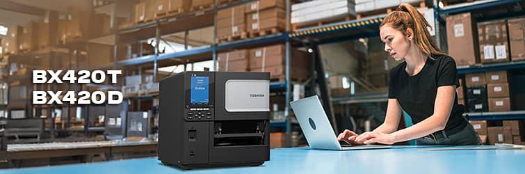 TOSHIBA BX420T/BX420D Barcode Printer