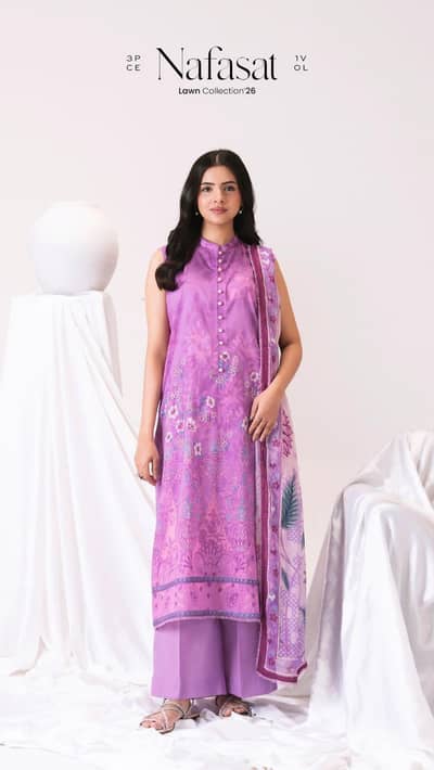 Female Summer Collection, Fabric Lawn 100% Guaranteed