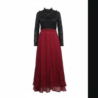 Gothic / elegant party dress Rs-4200