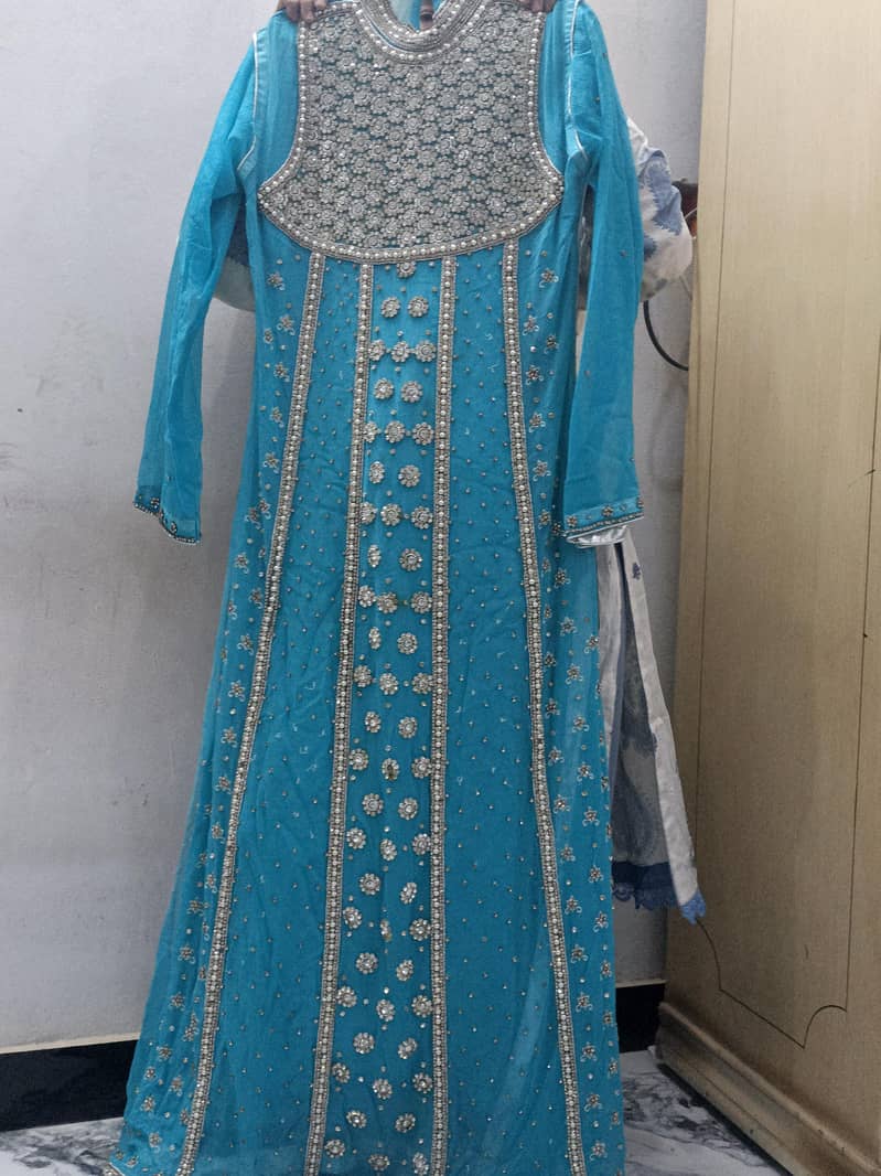 fancy blue maxi 0