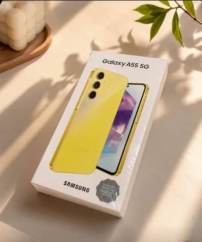 Samsung Galaxy A55 5G (8GB/256GB) - Pin Pack /Official Warranty/ PTA