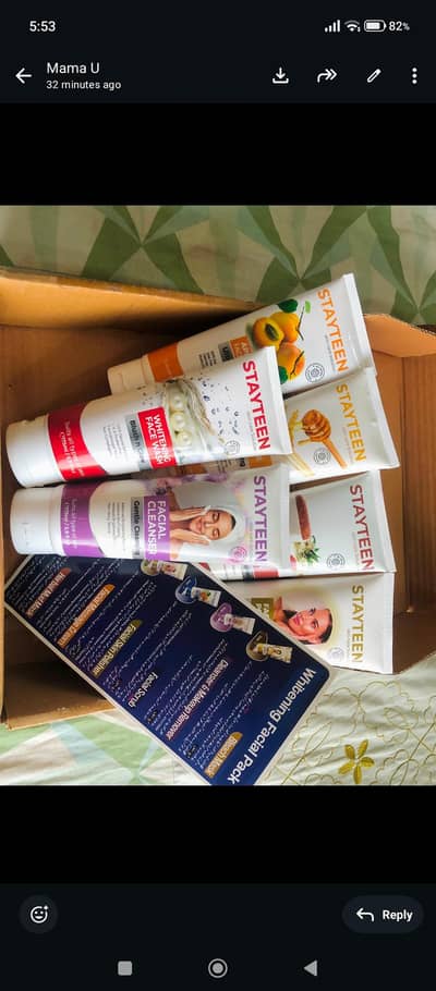 Stayteen Whitening Facial Pack