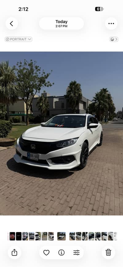 Honda Civic Prosmetic 2018