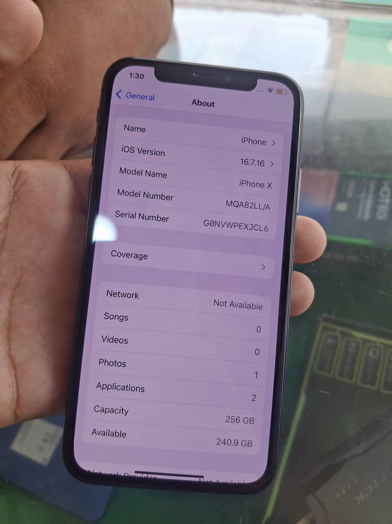 Apple iPhone X 5