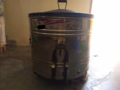 Gas Tandoor Full Size | Stainless Steel | 4-6 Month Use | 10/10 Condit