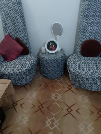 sofa set with table