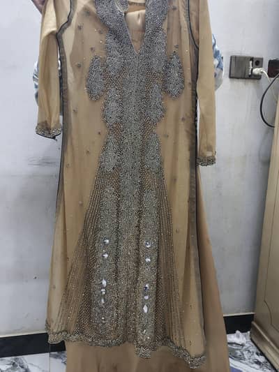 beautiful golden maxi