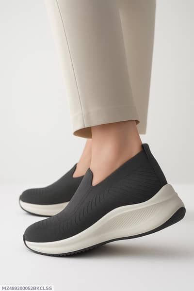 Modern slip on Sneakers Grey comfortable For Men
