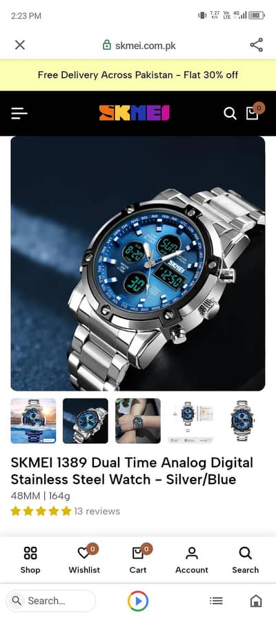 Skmei Mens wrist watch New