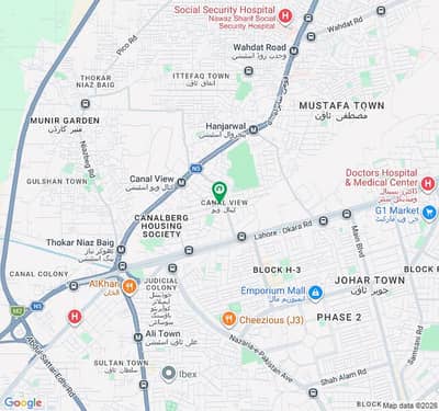 10 marla house double story for silent office in canal view society lahore
