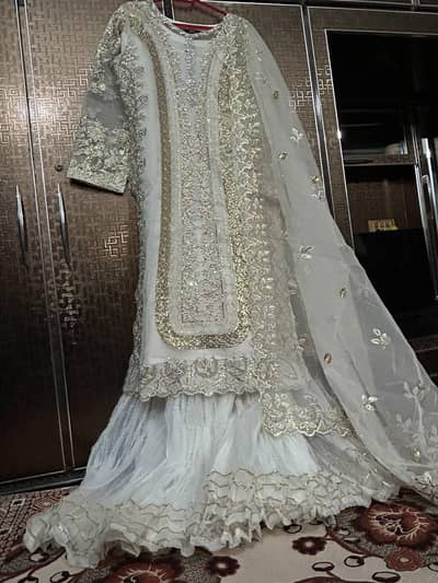 Formal dress in orgenza stuff very beautiful in large size
