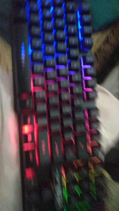 New rgb keyboard box pack