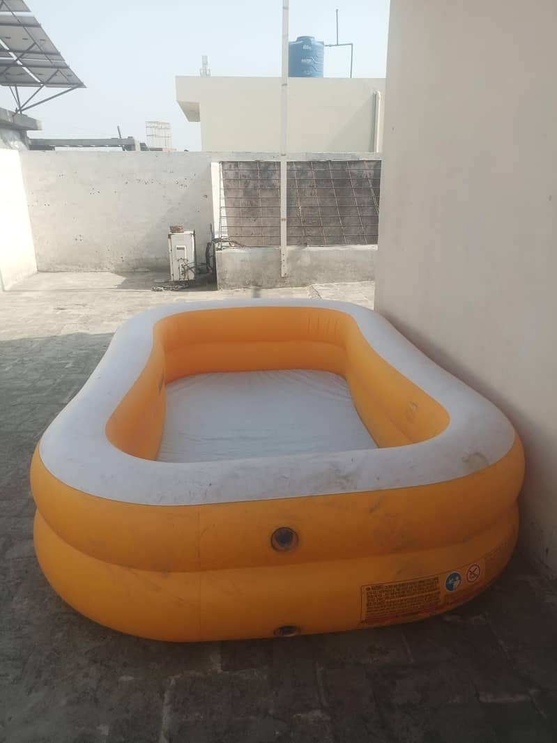 Intex 7ft pool two portion 2